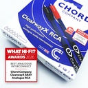 Chord ClearwayX 2RCA to 2RCA Turntable (with fly lead) 2