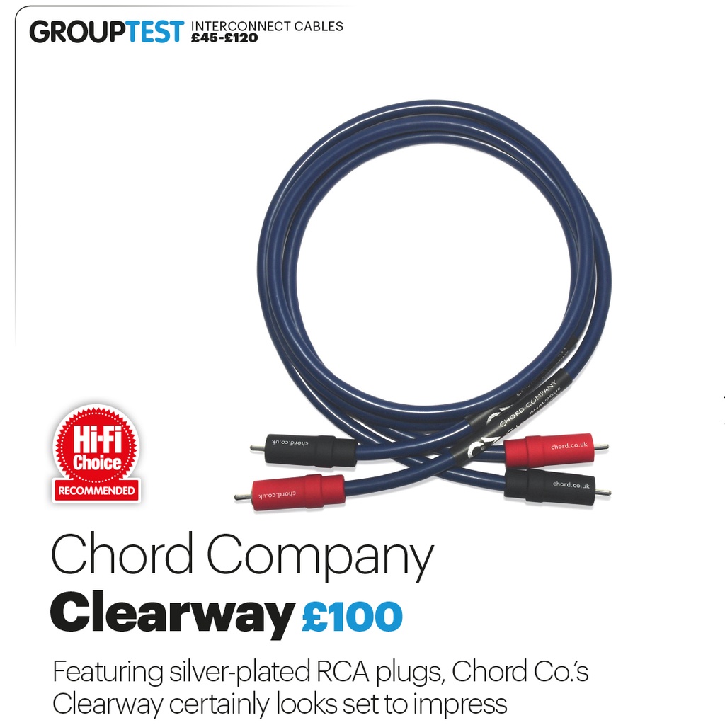 Chord ClearwayX 2RCA to 2RCA Turntable (with fly lead) 6