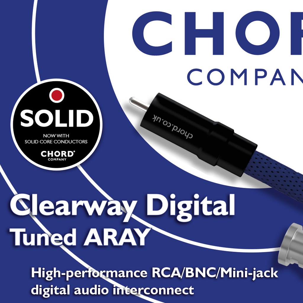 Chord Clearway Digital Tuned ARAY 2BNC to Minijack (M Scaler) 2