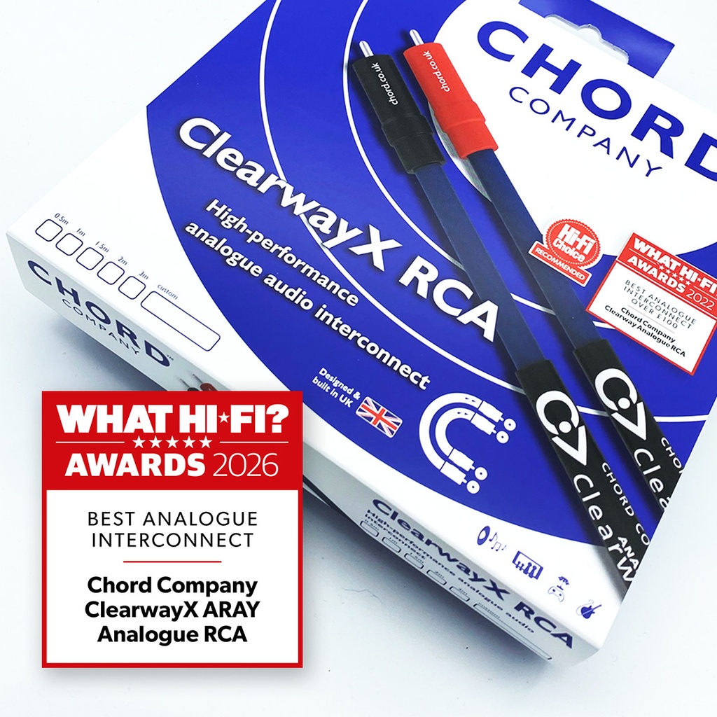 Chord Clearway 2RCA to 2RCA 2