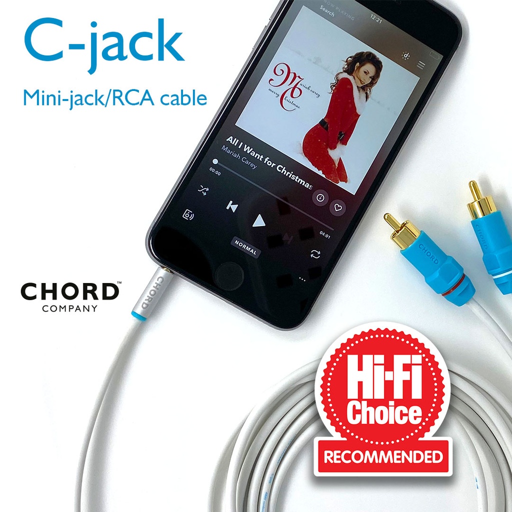 Chord C-Jack 3.5mm Stereo to 3.5mm Stereo 3
