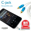Chord C-Jack 3.5mm Stereo to 3.5mm Stereo 4