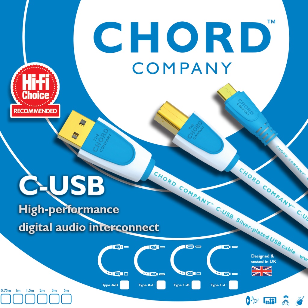 Chord C-USB A-C 2
