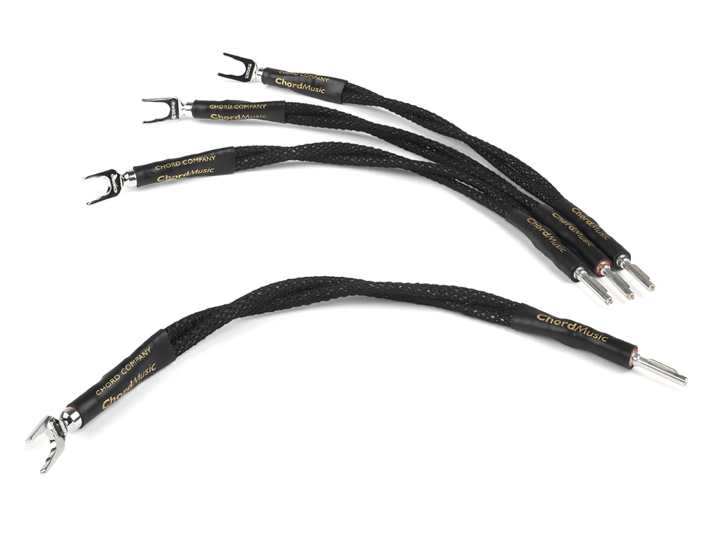 ChordMusic Links Spade to B/P x 4 (Kudos Titan 808 - 40cm) 1
