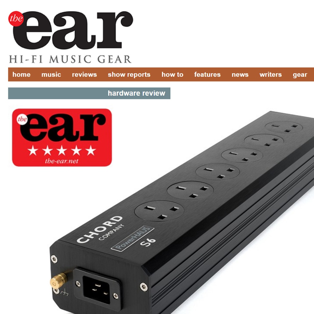 Chord Chord Company PowerHAUS S6 EU Mains Block 6