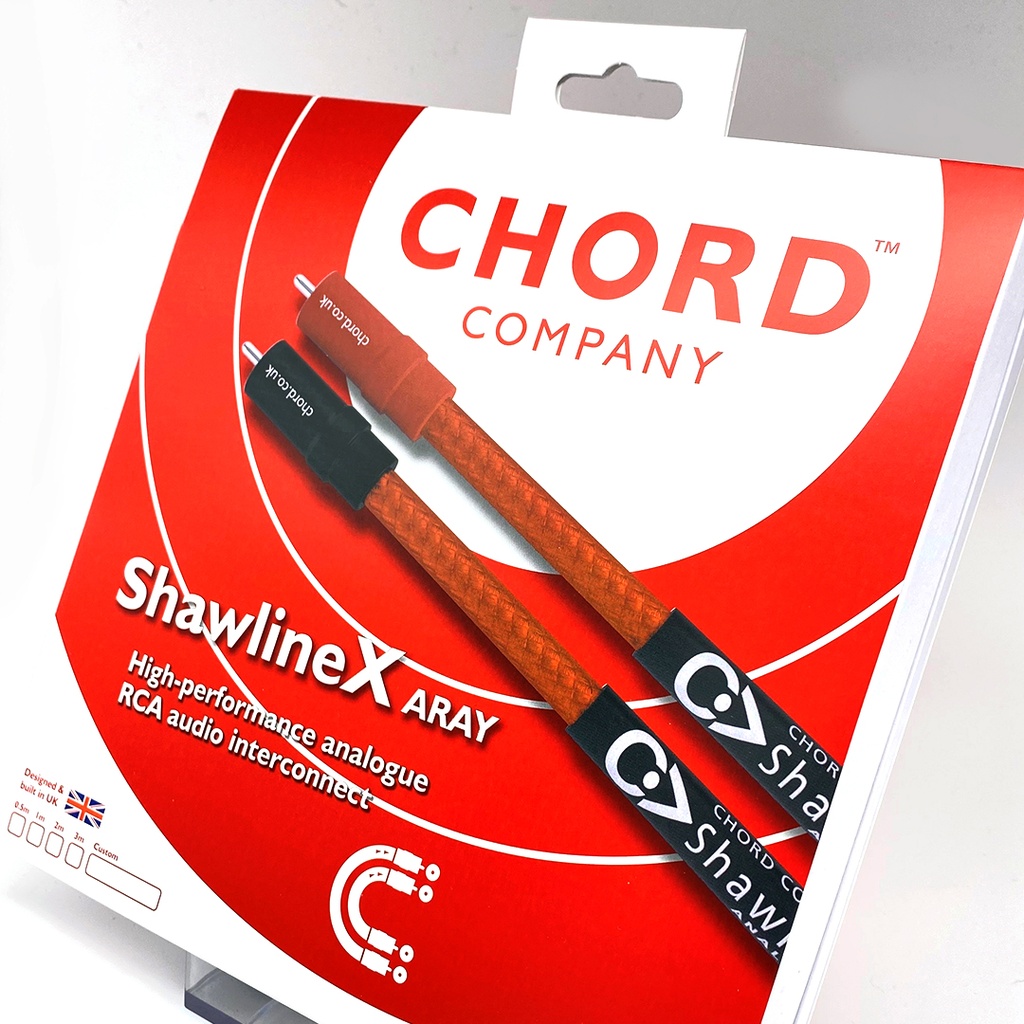 Chord ShawlineX 2RCA to 2RCA Turntable (with fly lead) 2