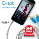 Chord C-Jack 3.5mm Stereo to 2RCA 3
