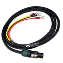 Chord Shawline High-Level Subwoofer Cable Speakon - Spades 2