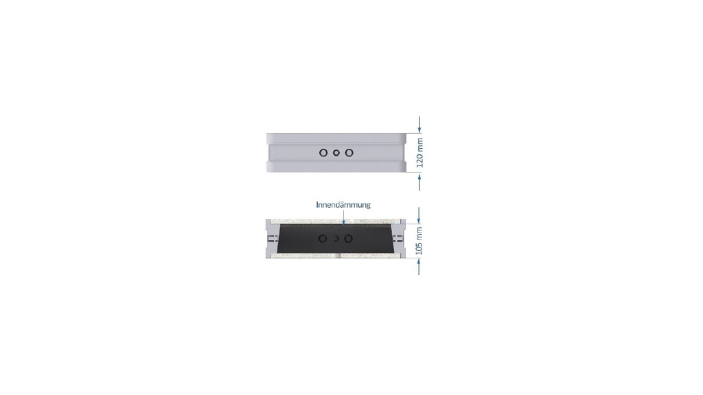 Revox Wallboxx M - Einbaugehäuse für I52