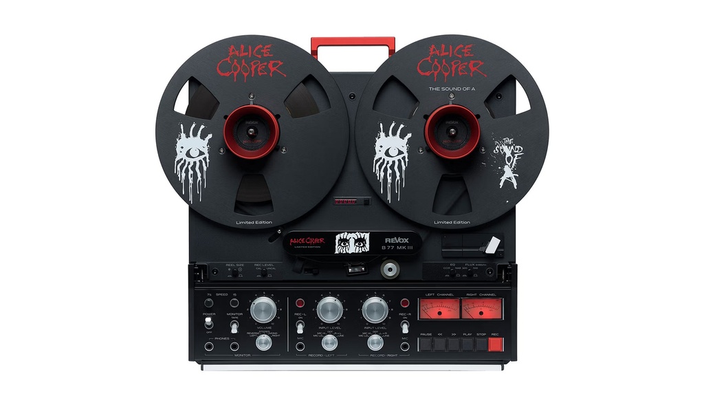 Revox B77 MK III Stereo Tape Recorder - Alice Cooper Limited Edition