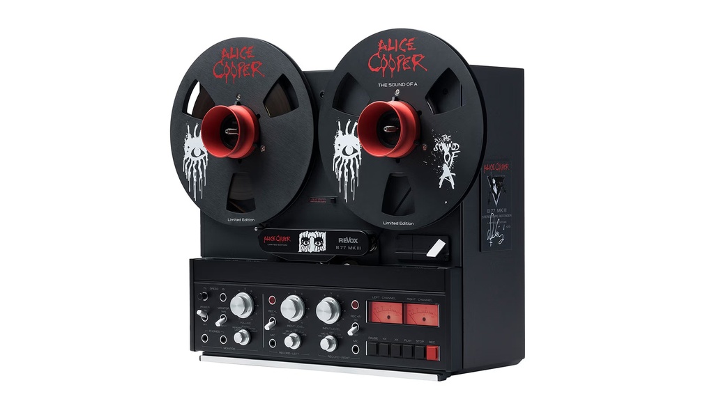 Revox B77 MK III Stereo Tape Recorder - Alice Cooper Limited Edition