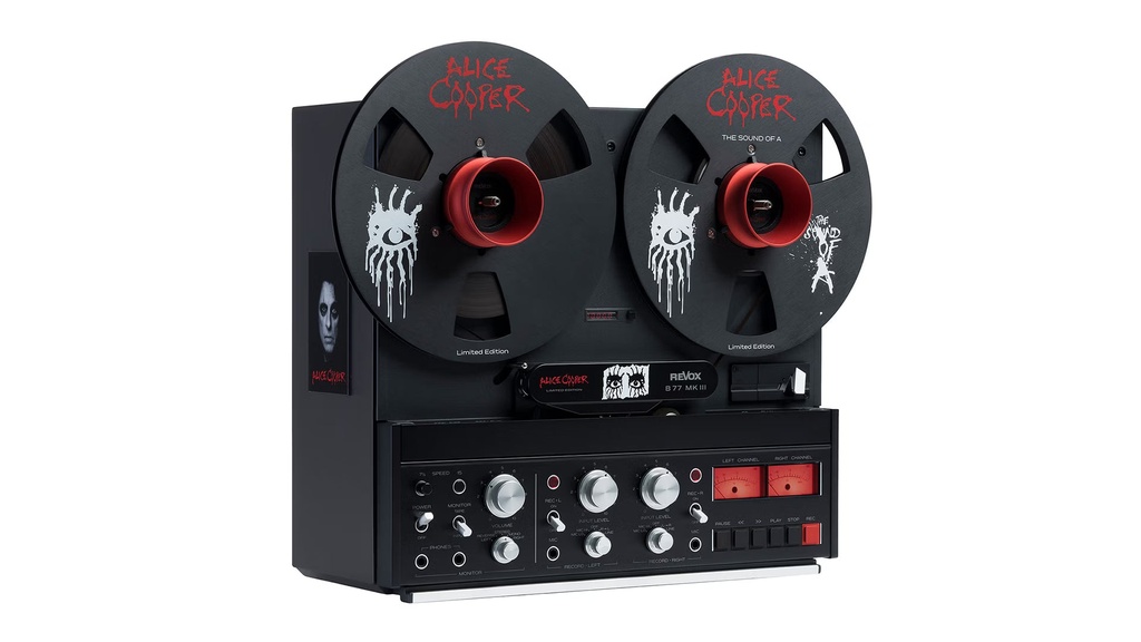 Revox B77 MK III Stereo Tape Recorder - Alice Cooper Limited Edition