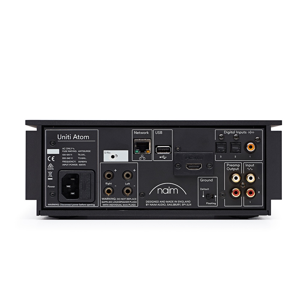 Naim Uniti Atom HDMI (schwarz) Version 2025 3