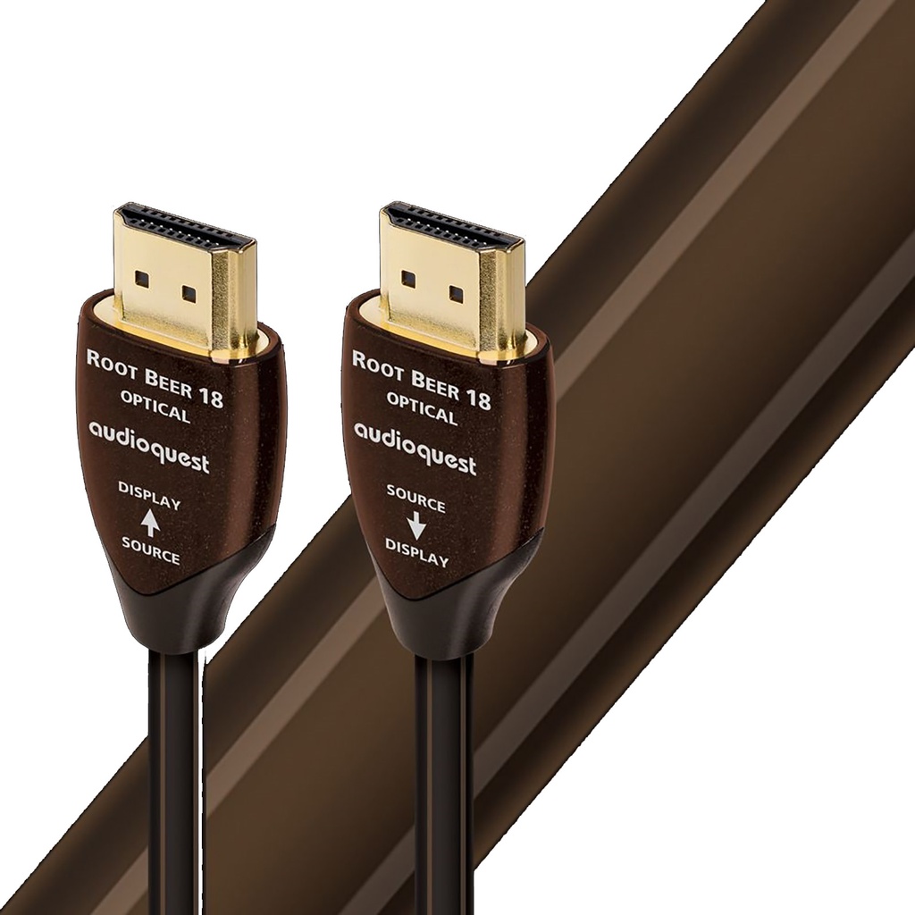 [HDM18RBEER500] AudioQuest HDMI Root Beer 4K (5m)
