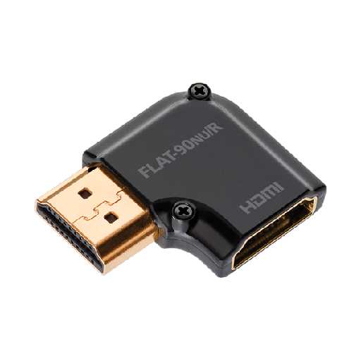 AudioQuest HDMI-Winkeladapter 90° NU/R