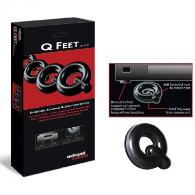 AudioQuest Sorbo Q Absorberfüsse (4 Stk.)