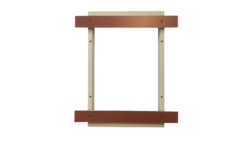 [108469922] Revox Invisible Einbaurahmen Beton/Mauer (INV (B410 x H625 x T52 mm))