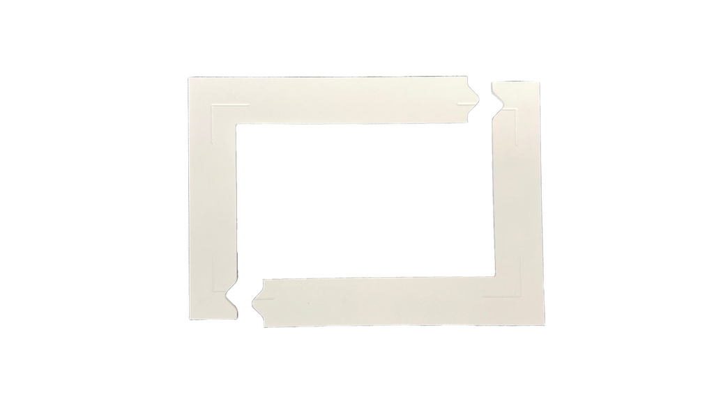 [108469912] Revox Invisible Einbauwinkel Trockenbau (für INV mini (B200 x H300 x T33 mm))