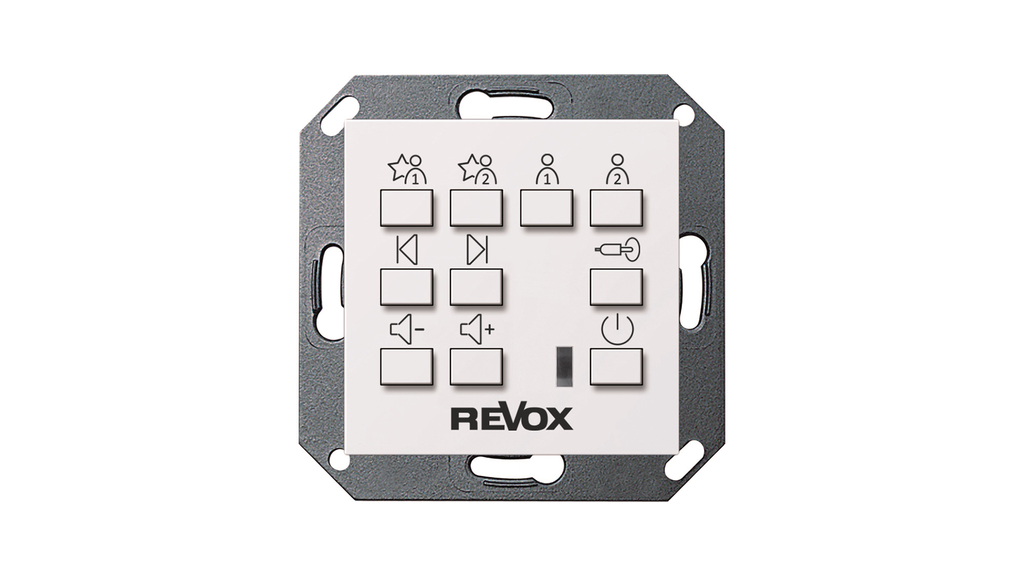 [156307200] Revox C18 Multiuser Wall Control (Weiß)