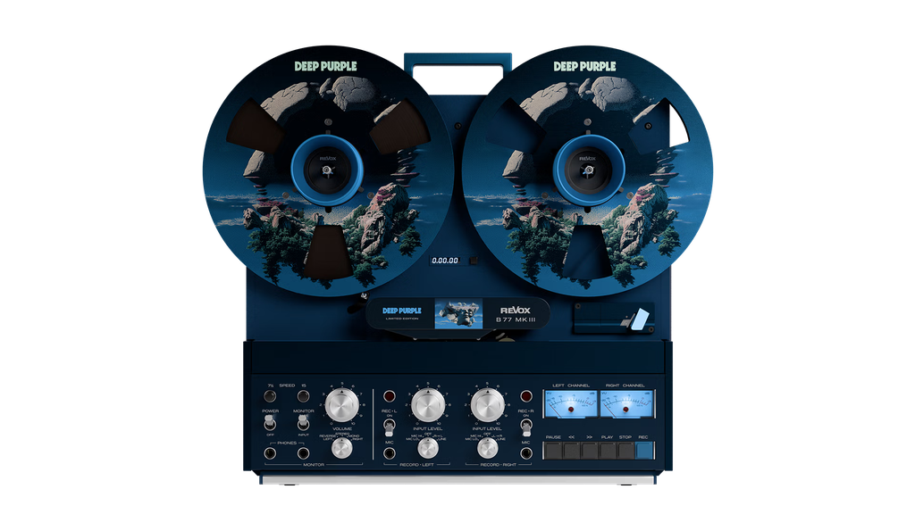 [117703800] Revox B77 MK III Stereo Tape Recorder - Deep Purple Limited Edition