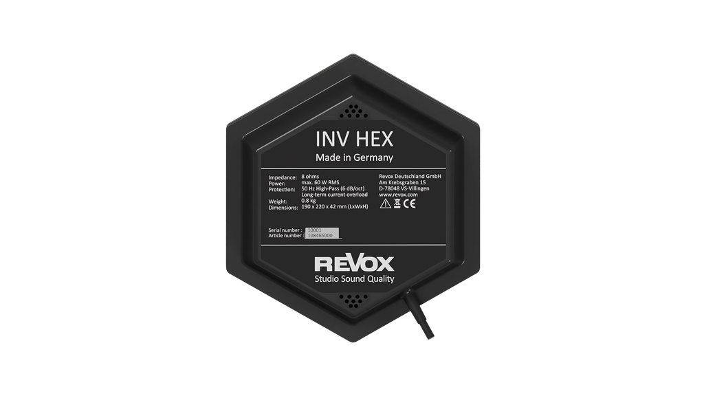 [108465000] Revox INV HEX
