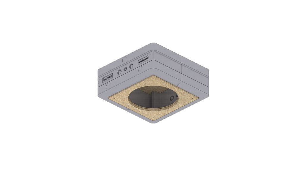 [179144101] Revox Euroboxx L - Einbaugehäuse für I82 (Inceiling)