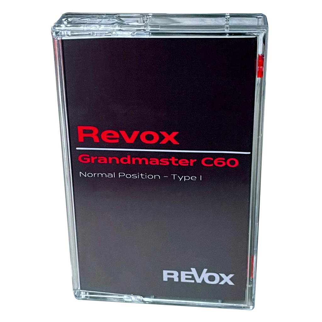 [000303105] Revox Grandmaster C60 Empty Cassette Multipack (5 Kassetten)