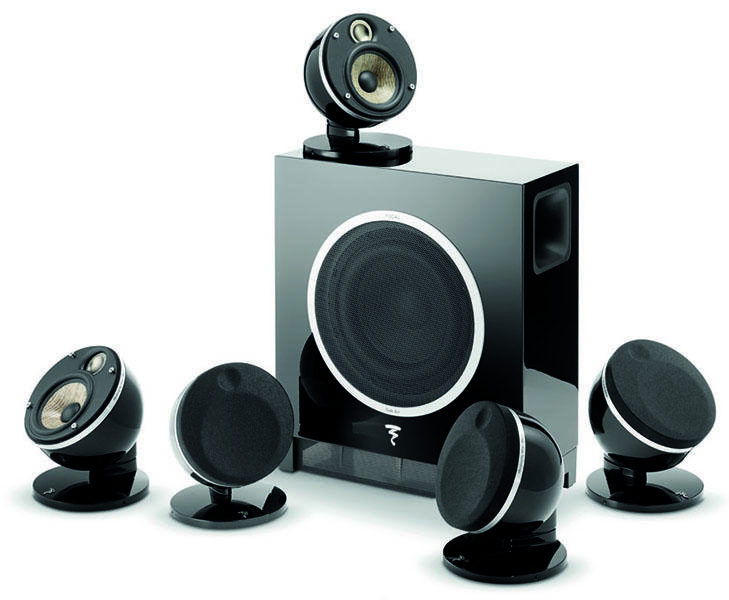 Focal DOME FLAX 5.1 (SUB AIR) (Diamond Black)
