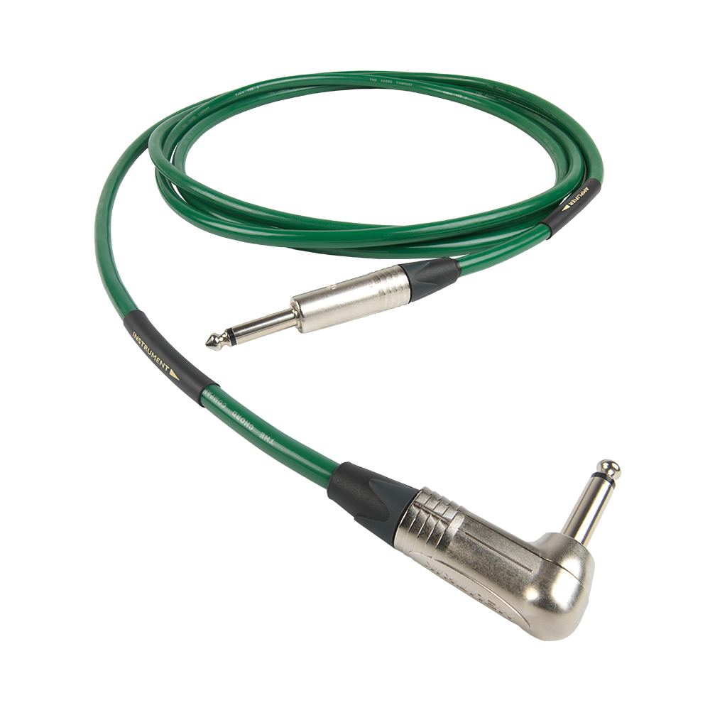 Chord Cobra Guitar Cable (90° Jack @ source)